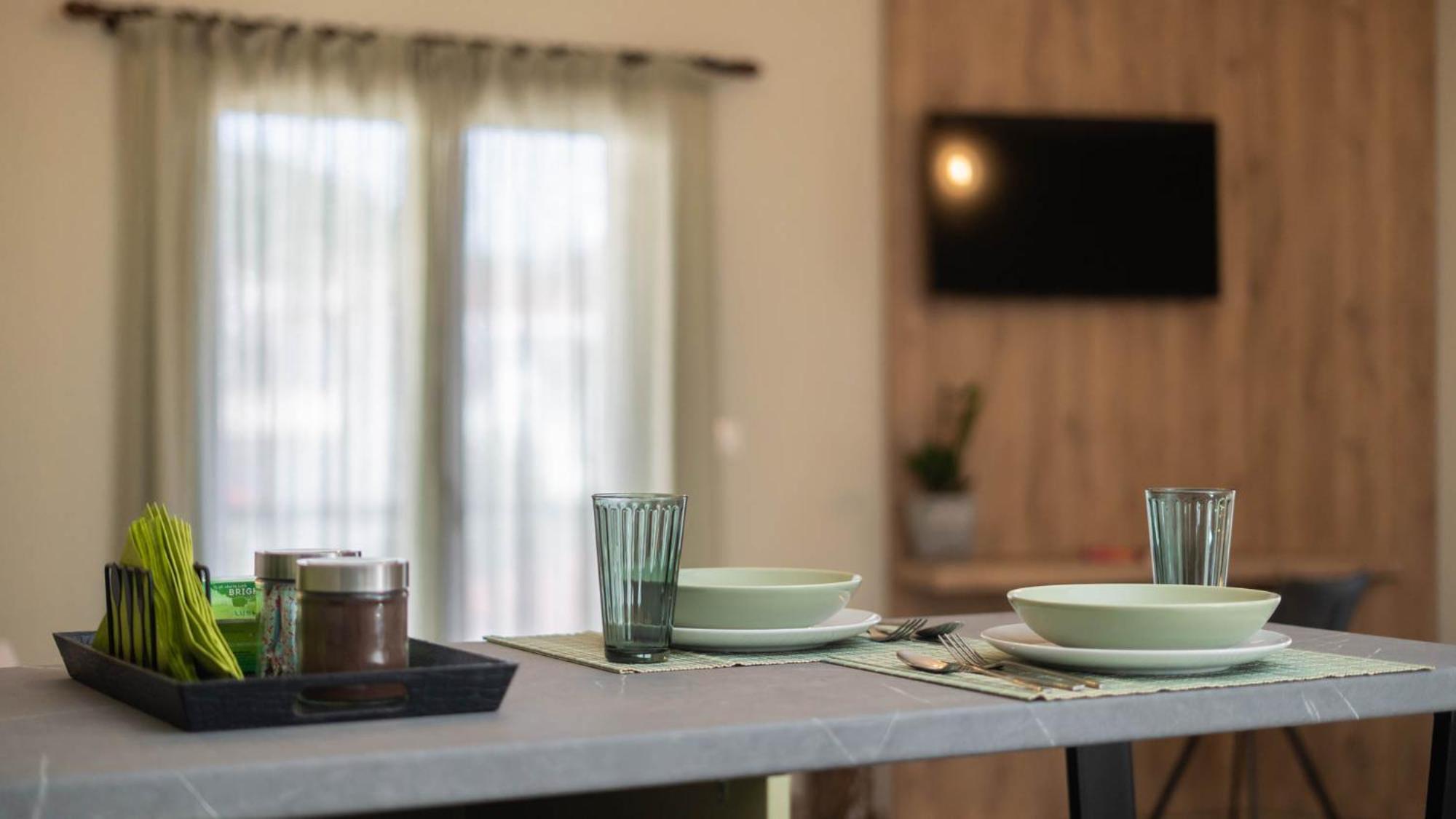 Aurora Suite Apartment Kalampáka Ngoại thất bức ảnh