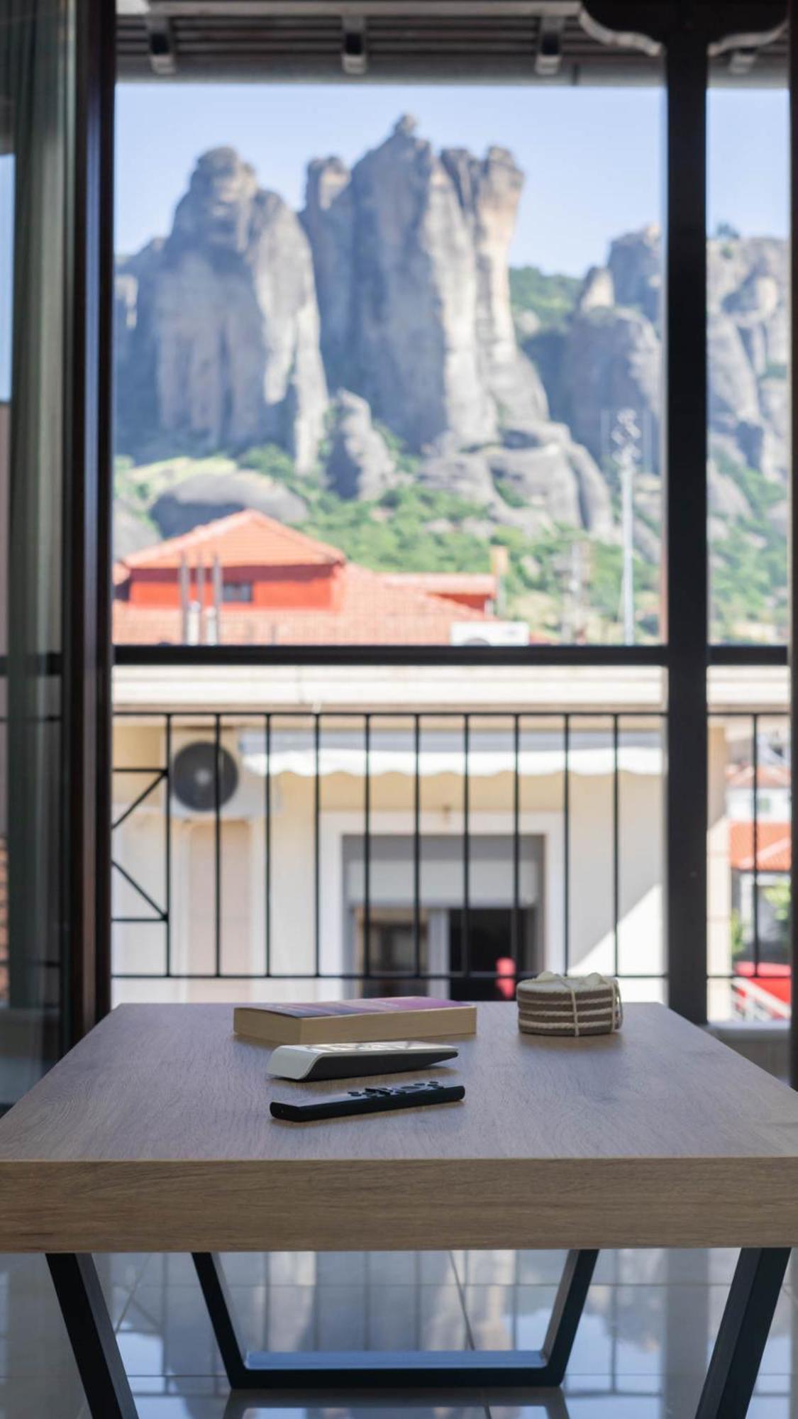 Aurora Suite Apartment Kalampáka Ngoại thất bức ảnh