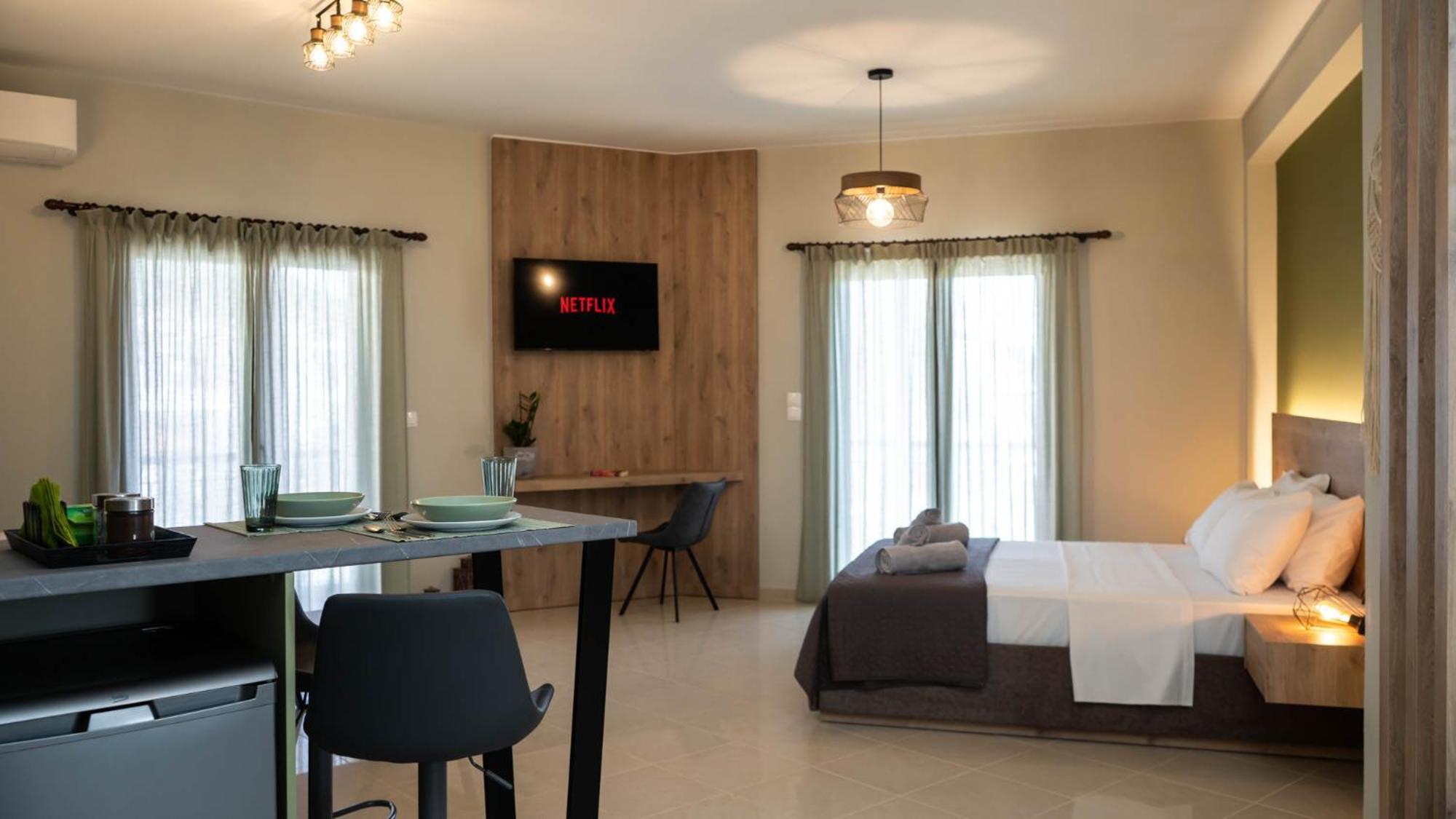 Aurora Suite Apartment Kalampáka Ngoại thất bức ảnh