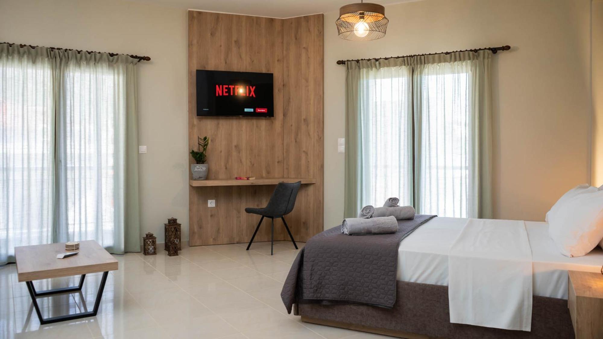 Aurora Suite Apartment Kalampáka Ngoại thất bức ảnh