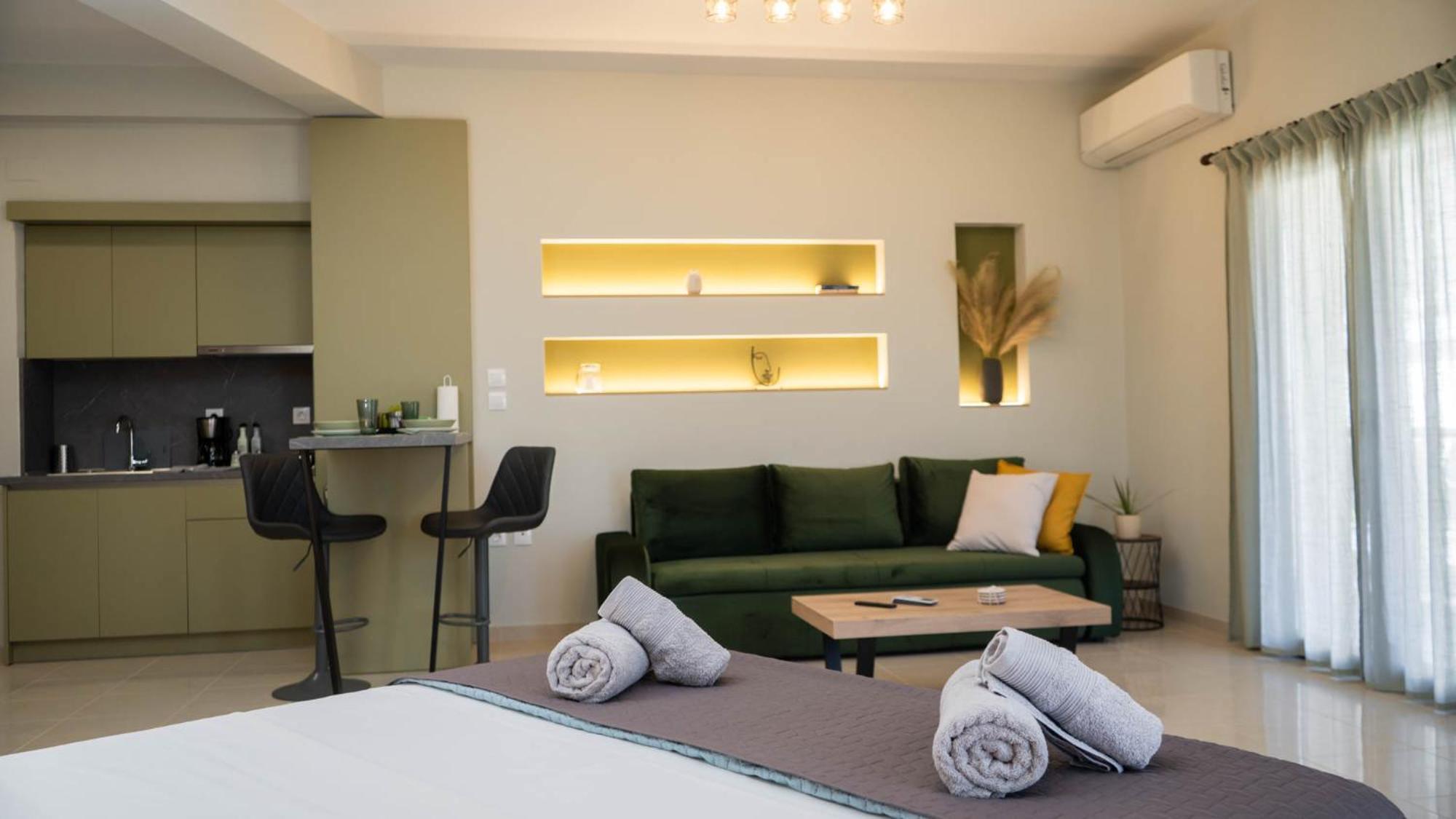 Aurora Suite Apartment Kalampáka Ngoại thất bức ảnh